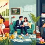 Millennials find their financial stability lacking compared to Gen X and baby boomer generations