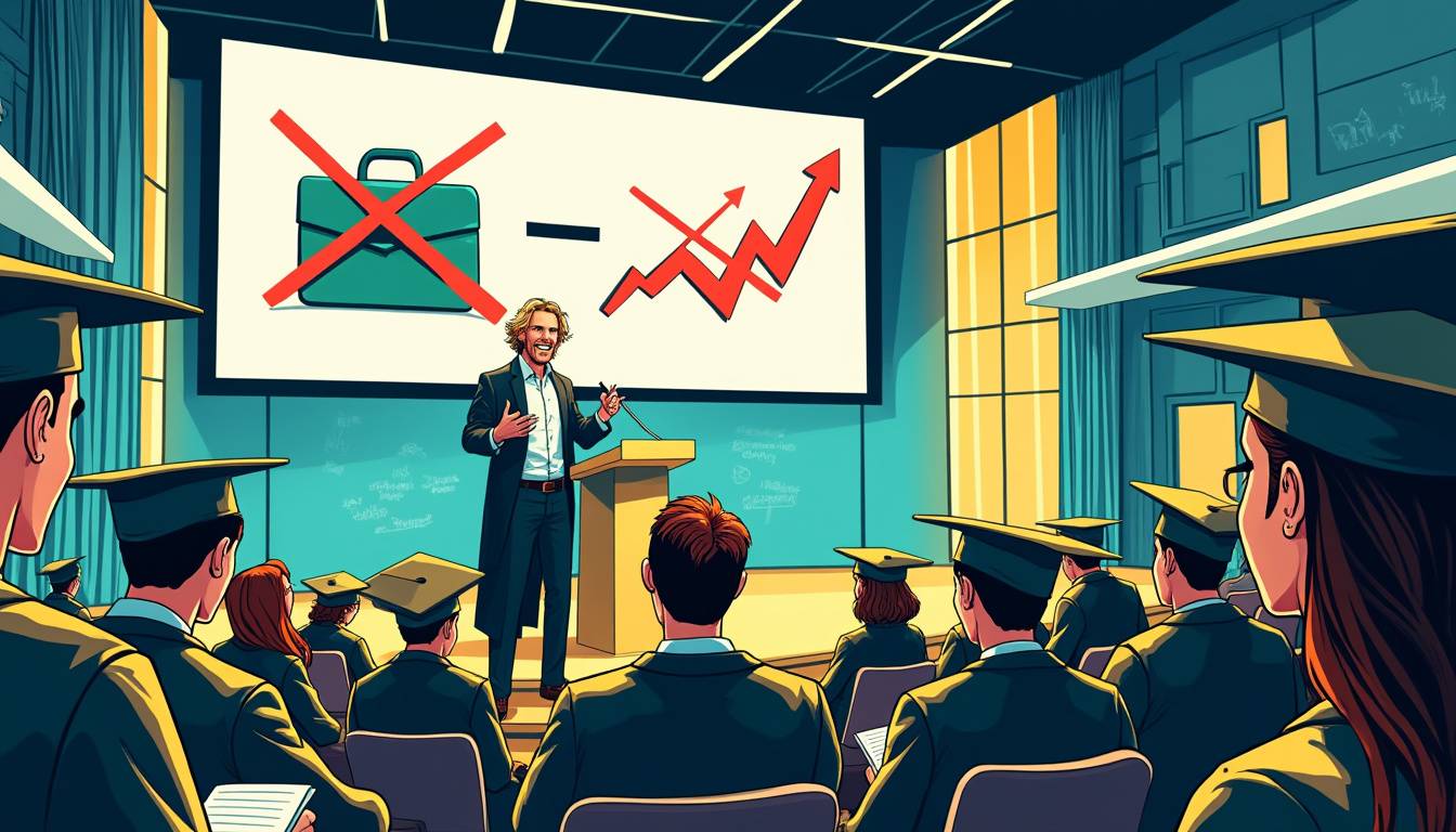Rutger Bregman encourages intelligent graduates to steer clear of careers in finance and consulting
