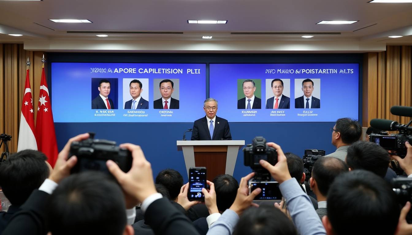 Singapore&#8217;s Prime Minister introduces a fresh cabinet lineup, reports CNA