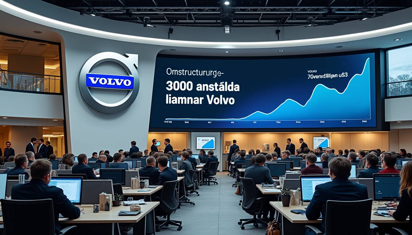 Volvo Cars to eliminate 3,000 positions as part of cost-cutting measures