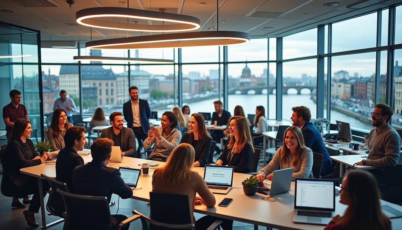 Ireland welcomes 10,000 new jobs from foreign multinationals in the first half of the year, marking an increase from 2024