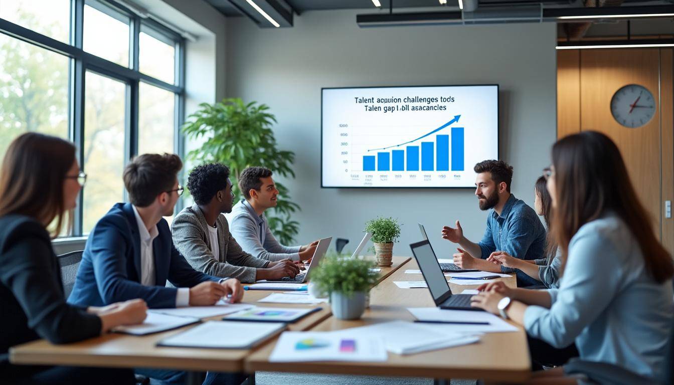 The undeniable talent gap in accounting: 50% of industry leaders report it takes over 60 days to fill vacancies.