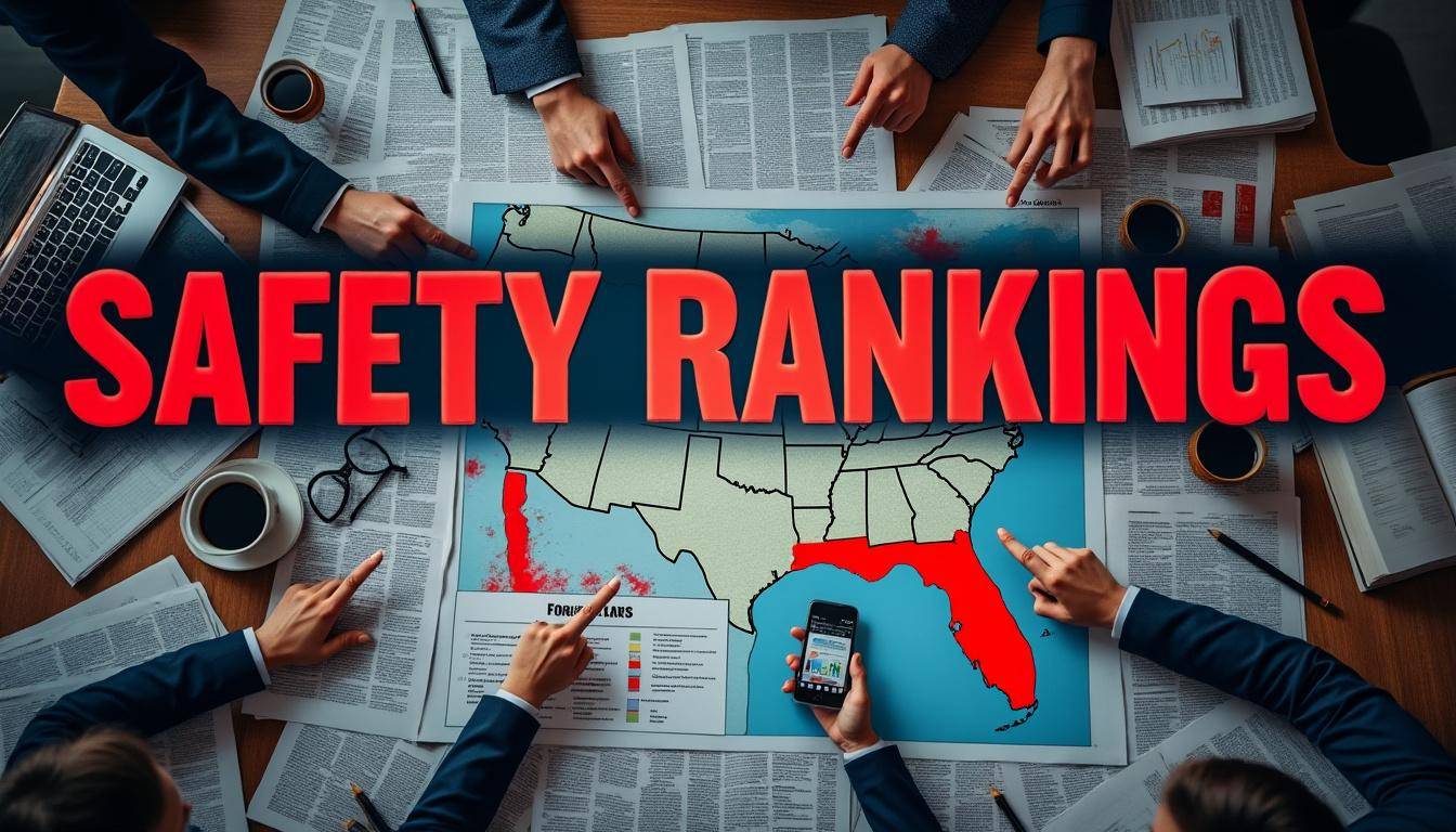 WalletHub&#8217;s Safety Ranking Reveals Florida&#8217;s Struggles, Placing It Among the Bottom Five States: Here&#8217;s the Breakdown