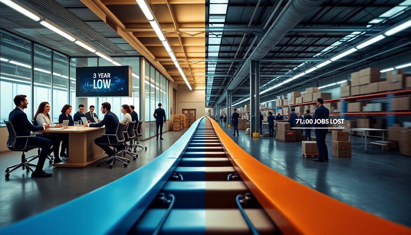 explore the latest job market trends as unemployment claims hit a 3-year low while employers cut 71,000 jobs in the most challenging november since 2022.