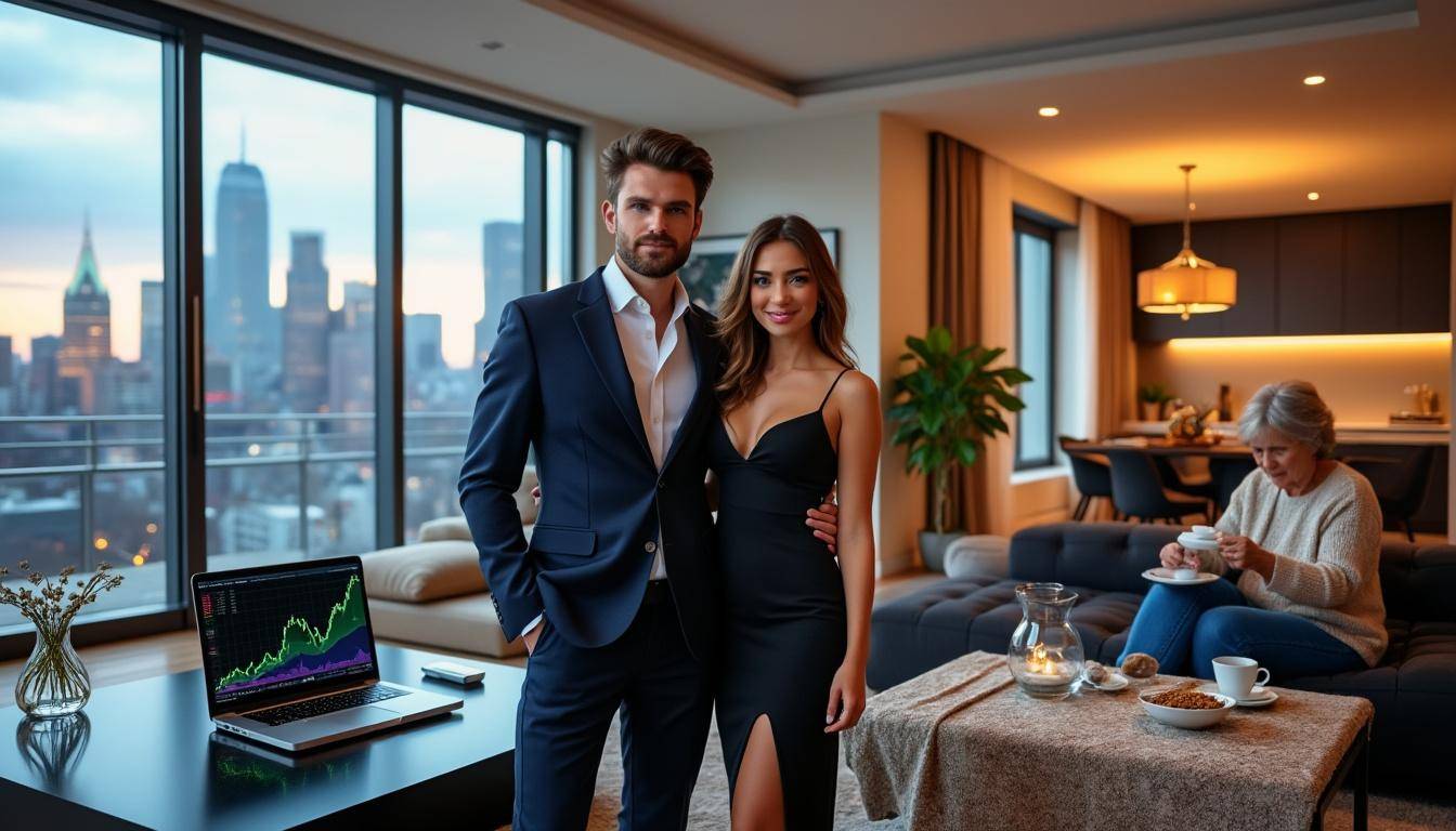 discover the story of a massachusetts couple who lived lavishly on a $200k crypto fortune before a financial downfall forced them to move in with his mom.