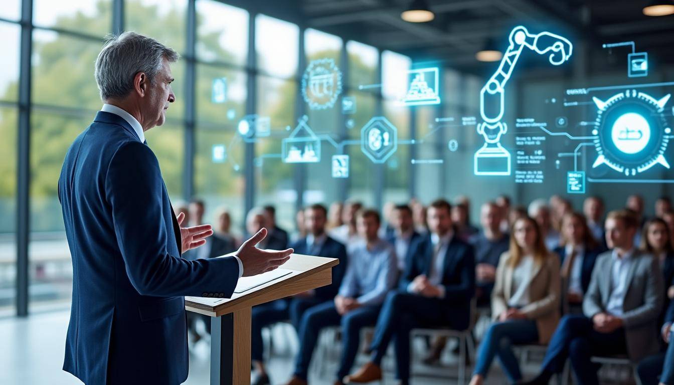 uk minister champions universal basic income to aid workers in an ai-driven economy, aligning with elon musk's vision of optional work and financial security for all.