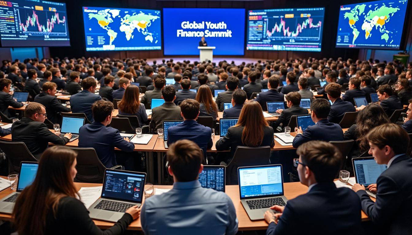 More Than 100 Students Engage in the International Youth Leadership Finance Summit